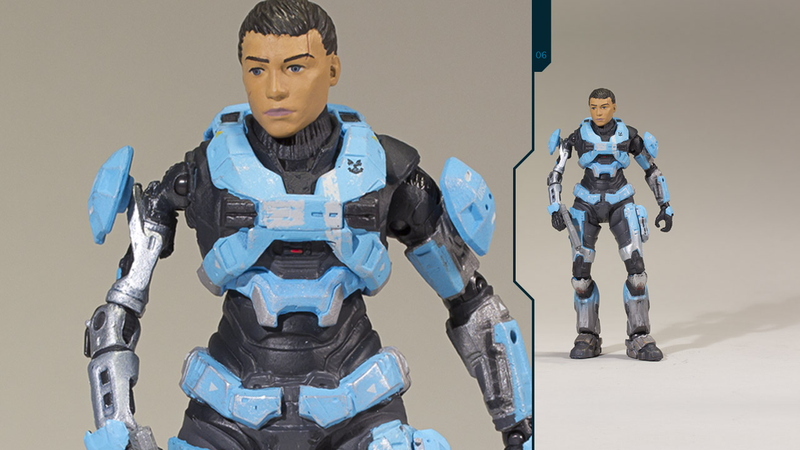 Illustration for article titled New Halo: Reach Figures Capture Tiny Little Flags